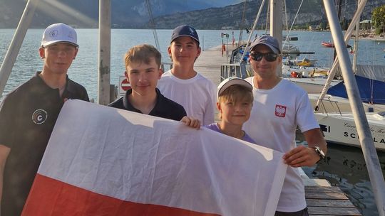 11 wyścigów na Gardzie. Suwalscy żeglarze zakończyli Mistrzostwa Świata Cadet