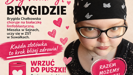 16-letnia Brygida potrzebuje wsparcia w leczeniu. Każda złotówka ma znaczenie