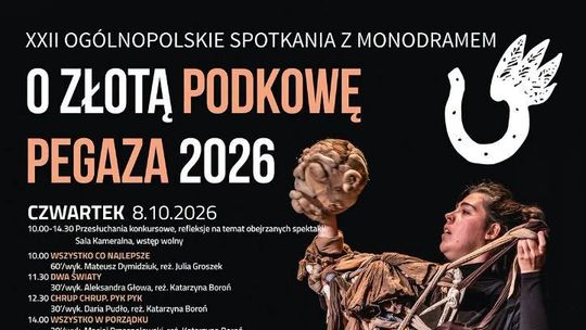 „20 DEN” wraca na scenę. Monodram laureatki Grand Prix otworzy Pegaza 2026