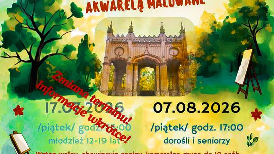 Akwarelą malowane w Dowspudzie. Kameralny plener dla miłośników sztuki już w piątek
