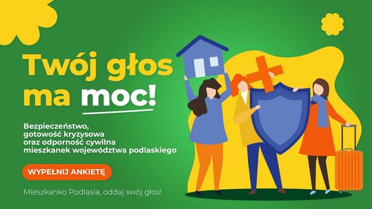 Ankieta dla mieszkanek Podlasia – bezpieczeństwo i odporność kryzysowa 👩‍⚕️🛡️