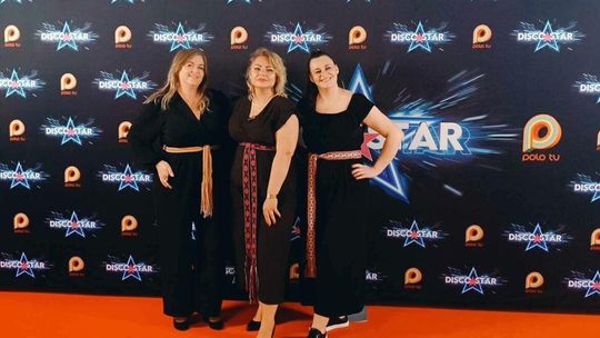 Anna Niewiadomska z Suwałk na scenie „Disco Star” w Polsacie Anna Niewiadomska z Suwałk na scenie „Disco Star” w Polsacie