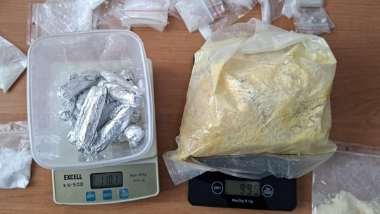 Aresztowany za posiadanie narkotyków