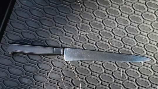 Atak z nożem na policjantów w Suwałkach. 39-latek zatrzymany