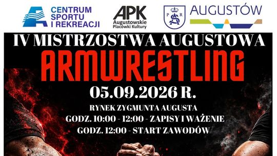 Augustów areną zmagań siłaczy. Dwa dni sportowych emocji na Rynku Zygmunta Augusta