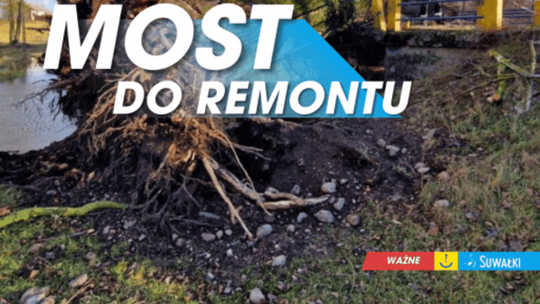 🔧 Będzie remont mostu na ulicy Krzywólka
