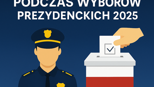 🛡 Bezpieczeństwo podczas wyborów prezydenckich 2025 – policja zapowiada wzmożone kontrole
