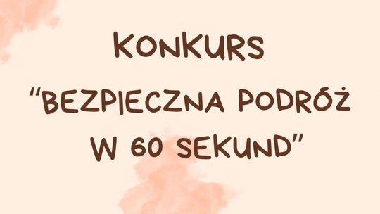 Bezpieczna podróż w 60 sekund. Policja ogłasza konkurs dla uczniów z Podlaskiego