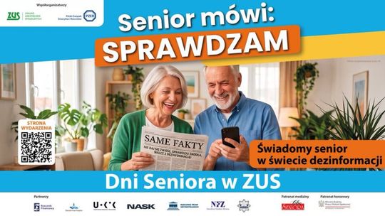 Bezpłatne porady, konsultacje i badania. ZUS zaprasza seniorów