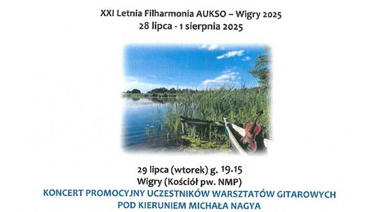 🎸 Bezpłatne warsztaty gitarowe z Michałem Nagyem w Wigrach – zapisz się już dziś! 🎶