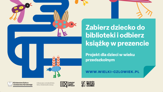 Bezpłatne wyprawki dla przedszkolaków. Rusza program „Mała książka – wielki człowiek” 📚 Bezpłatne wyprawki dla przedszkolaków. Rusza program „Mała książka – wielki człowiek” 📚