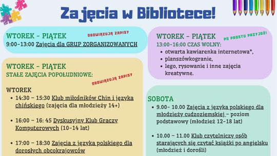 Bezpłatne zajęcia dla dzieci i młodzieży w Pracowni „Smykałka”. Trwają zapisy