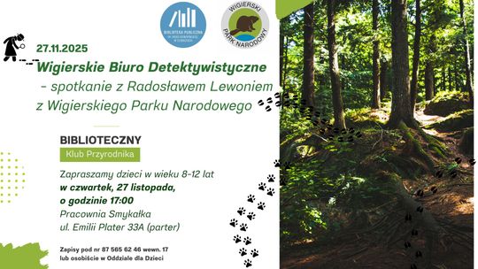 🌿 Biblioteczny Klub Przyrodnika – dołącz do nas! 🌿 Biblioteczny Klub Przyrodnika – dołącz do nas!
