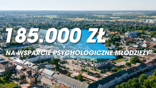 Blisko 185 tys. zł na pomoc psychologiczną dla młodzieży w Suwałkach