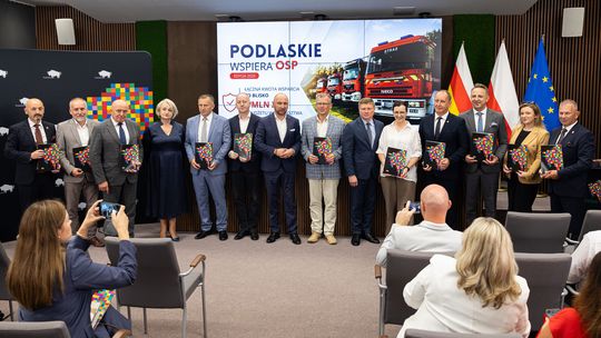 Blisko 2 mln zł dla OSP w Podlaskiem. 111 gmin otrzyma wsparcie