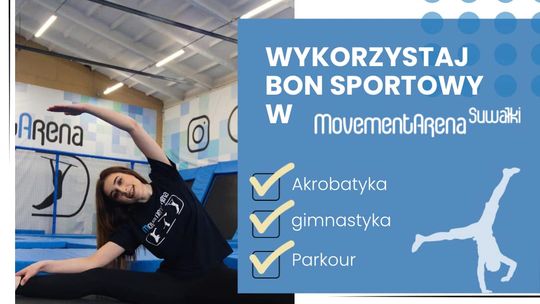 🎫 Bon Sportowy dla czwartoklasistów! Rusza nowa inicjatywa w Movement Arenie Suwałki