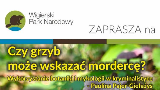 Botanika i mykologia w kryminalistyce. Prelekcja w Suwałkach już 24 września