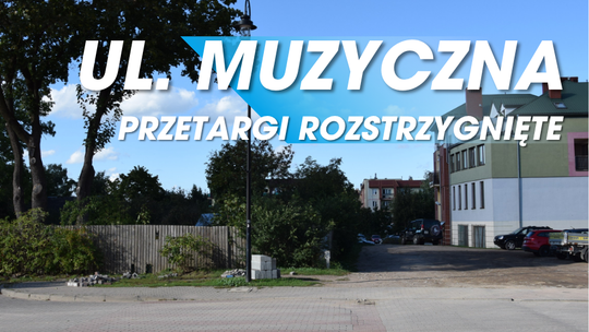 Budowa ulicy Muzycznej w Suwałkach z kompletem wykonawców Budowa ulicy Muzycznej w Suwałkach z kompletem wykonawców