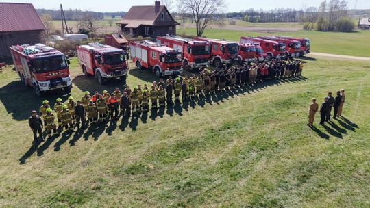 🚒🌲 Ćwiczenia „LAS 2026” w gminie Szypliszki