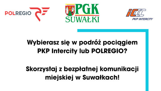 🚍 Darmowa komunikacja miejska dla podróżujących pociągami PKP