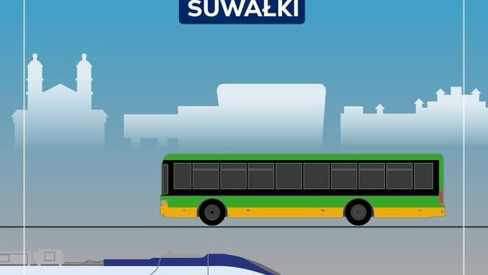 🆓 Darmowa komunikacja miejska w Suwałkach dla pasażerów PKP Intercity