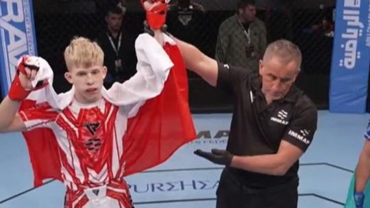 🥈 Dawid Bałtrukanis Wicemistrzem Świata w MMA!