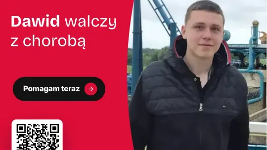 Dawid walczy z nowotworem z przerzutami do płuc. Pomóżmy mu
