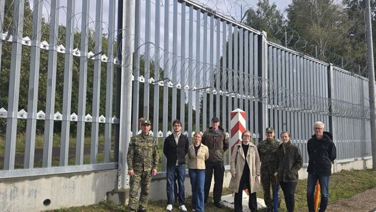Delegacja Ambasady Szwecji z wizytą w Podlaskim Oddziale Straży Granicznej