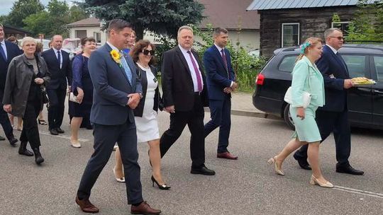 Dożynkowa niedziela w regionie. Święto plonów w gminach Sztabin i Nowinka
