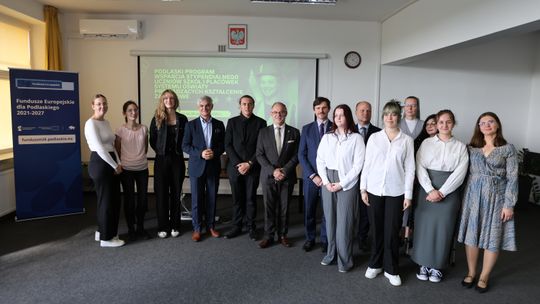 Drugi nabór wniosków na stypendia – konferencja prasowa w Suwałkach