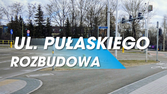 Duża inwestycja na Pułaskiego. Nowa trasa pieszo-rowerowa i zatoki autobusowe 🚧 Duża inwestycja na Pułaskiego. Nowa trasa pieszo-rowerowa i zatoki autobusowe 🚧