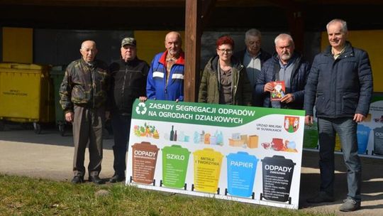 Działkowcy włączają się do akcji „Suwalczaki Segregują” Działkowcy włączają się do akcji „Suwalczaki Segregują”