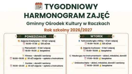 Dzień otwarty w Gminnym Ośrodku Kultury w Raczkach. Duże zainteresowanie ofertą zajęć