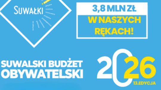 🗳️ Dziś ostatni dzień głosowania na Suwalski Budżet Obywatelski 2026! 🗳️ Dziś ostatni dzień głosowania na Suwalski Budżet Obywatelski 2026!