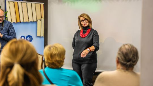 Echo szeptów – spotkanie z Katarzyną Kuśmierczyk za nami Echo szeptów – spotkanie z Katarzyną Kuśmierczyk za nami