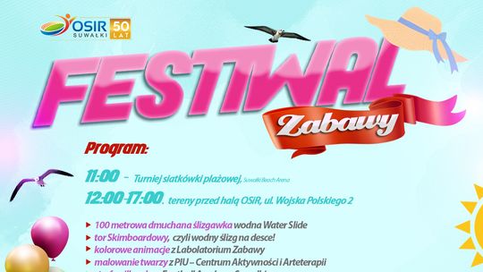 🎉 Festiwal Zabawy – moc atrakcji dla całych rodzin już 20 lipca!