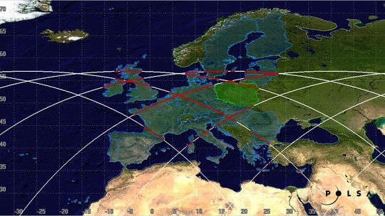 Fragment rakiety może przelecieć nad Suwalszczyzną