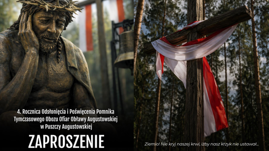 Giby i Puszcza Augustowska miejscem pamięci. Uroczystości 4. rocznicy odsłonięcia pomnika Ofiar Obławy Augustowskiej