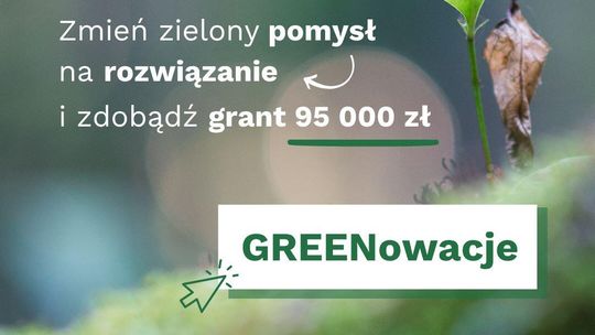 💚 Granty na zielone innowacje! Ruszył nabór do projektu GREENowacje