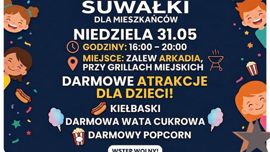 Grill Miejski z okazji Dnia Dziecka nad Zalewem Arkadia