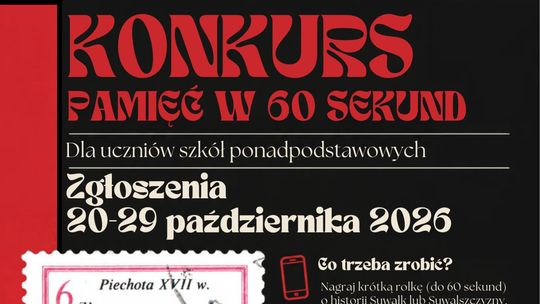 Historia Suwałk w 60 sekund. Młodzież może wygrać nagrody i wyjechać do Muzeum Pamięci Sybiru