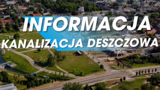 Inwestycje w kanalizację deszczową
