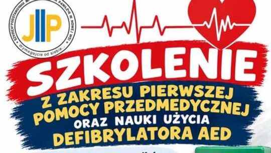 Jak uratować życie? W Nowej Wsi odbędzie się szkolenie z pierwszej pomocy i obsługi AED