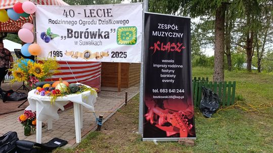 🎉 Jubileusz 40-lecia Rodzinnego Ogrodu Działkowego „Borówka” w Suwałkach