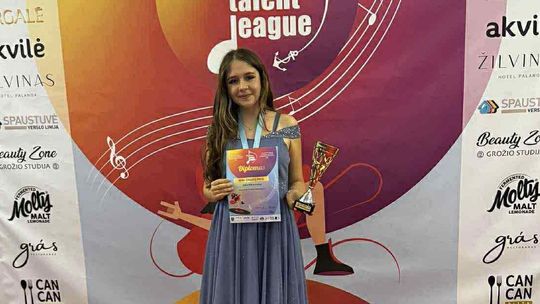 Julia Markowska z Suwałk zdobyła Grand Prix na Festiwalu Palanga Talent League 2025