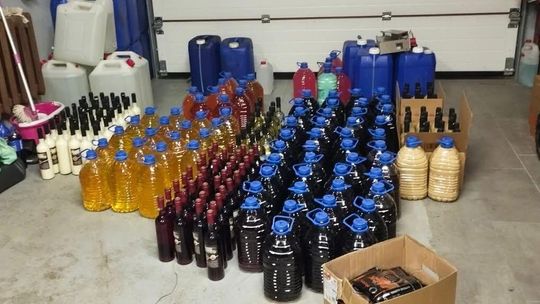 KAS zlikwidowała bimbrownię