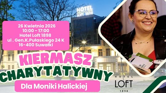 💛 Kiermasz Charytatywny dla Moniki Halickiej w Suwałkach 💛 Kiermasz Charytatywny dla Moniki Halickiej w Suwałkach