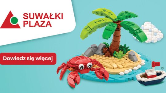 Klocek do klocka i… mamy plan na zakończenie wakacji! Wielkie budowanie w Suwałki Plaza