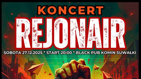Koncert rapowy RejonAir w Black Pub Komin