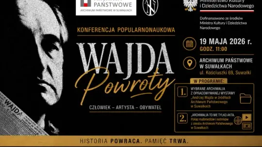 Konferencja „Andrzej Wajda – powroty” już dziś w Suwałkach